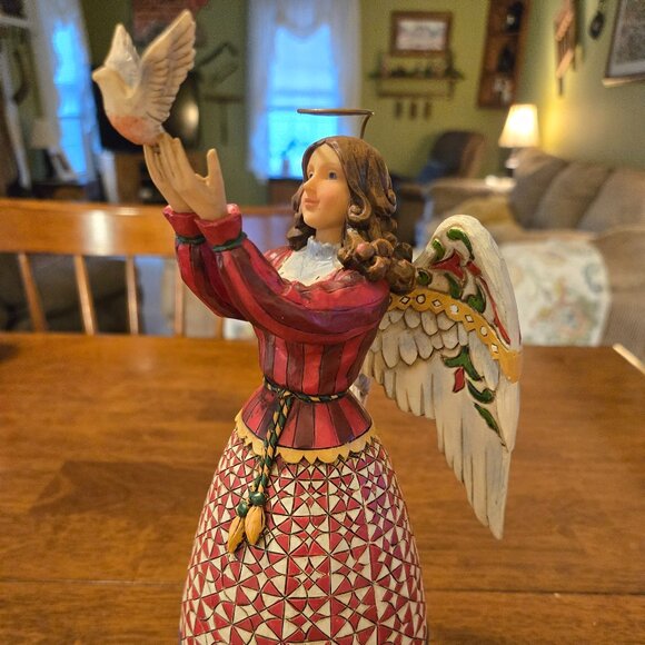 Jim Shore Heartwood Creek Angel - Picture 4 of 11